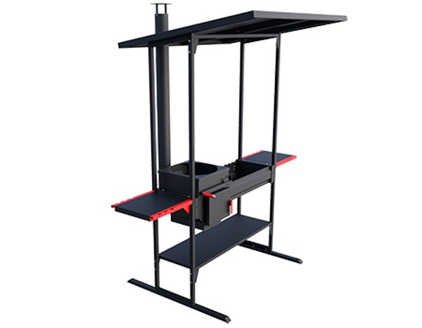 Печь-мангал Grillver Искандер Инклайн в Краснодаре