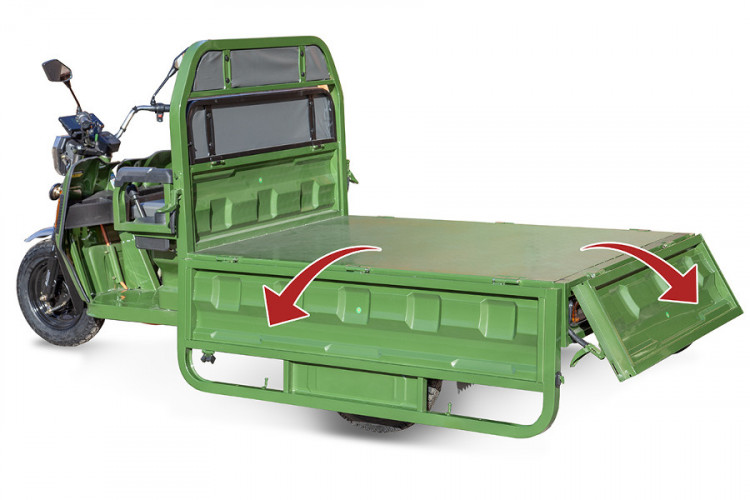 Грузовой электрический трицикл Rutrike Маяк 1500 в Краснодаре