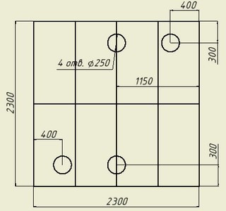 Теплый пол в палатку 230 х 230 см в Краснодаре