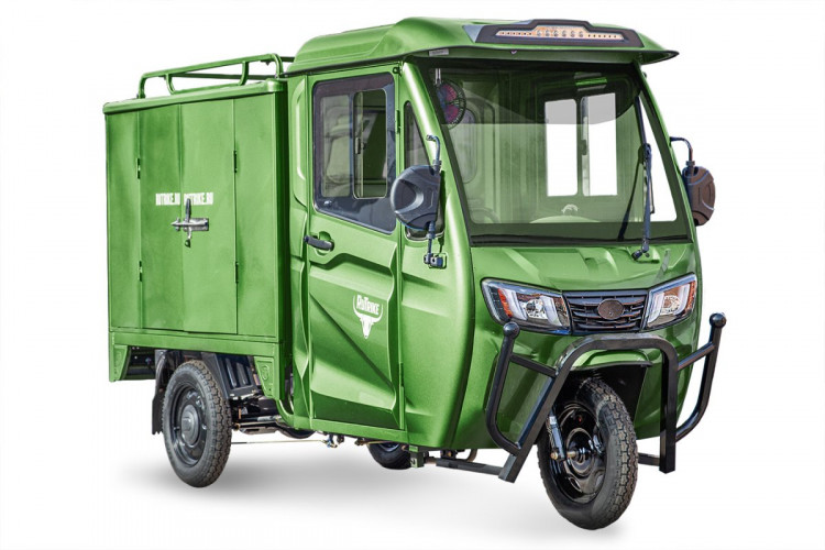 Грузовой электрический трицикл Rutrike КАРГО Кабина Дуал в Краснодаре