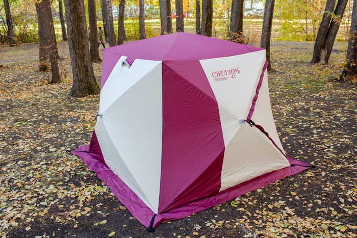 Зимняя палатка для рыбалки Куб Снегирь 4T в Краснодаре