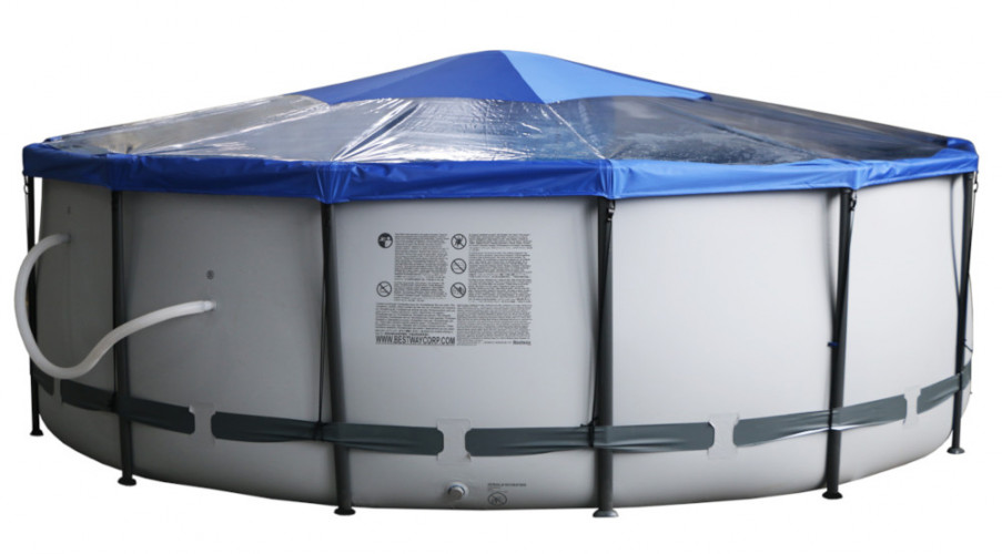 Тент для бассейна Intex/Bestway с надувной подушкой "Фиеста" в Краснодаре