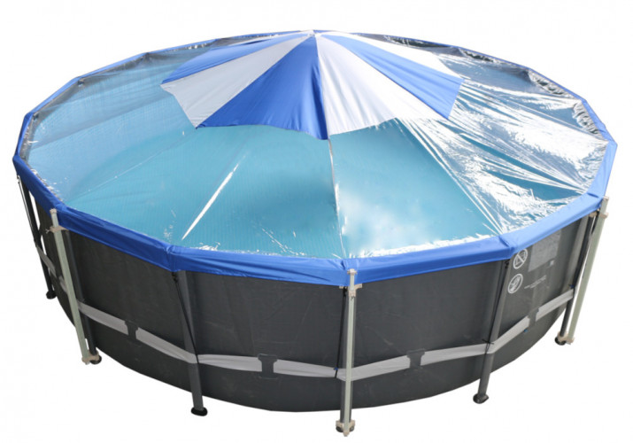 Тент для бассейна Intex/Bestway с надувной подушкой "Фиеста" в Краснодаре