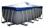 Тент для прямоугольного бассейна Intex/Bestway с надувной подушкой "Фиеста" в Краснодаре