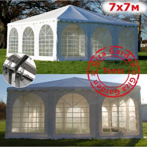 Шатер Пагода Giza Garden 7 x 7 м белый в Краснодаре