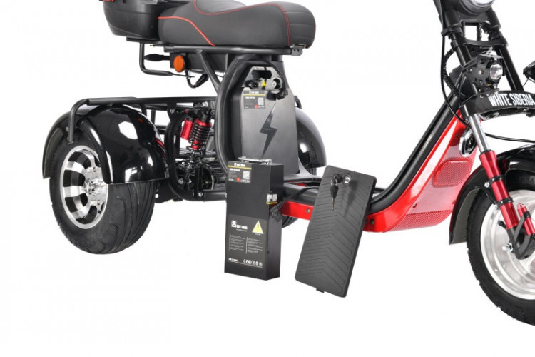 Электроскутер White Siberia PRO TRIKE 3000W в Краснодаре