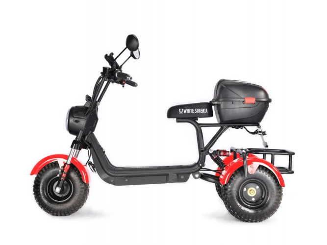Электроскутер White Siberia TRIKE MINI 1500W в Краснодаре
