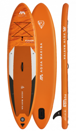 Sup доска надувная с веслом Aqua Marina fusion 10'10 в Краснодаре