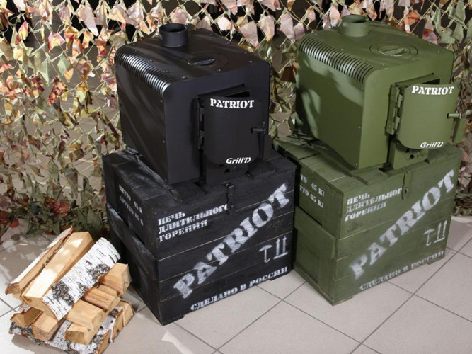 Печь длительного горения Grill’D Patriot 200 в Краснодаре