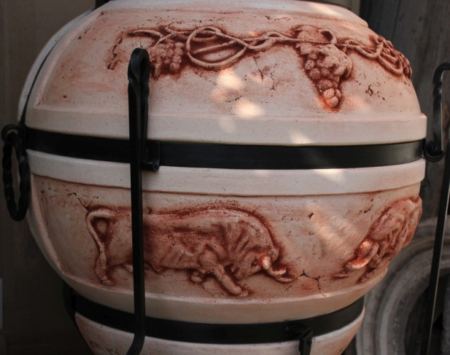 Тандыр Легенды Премиум с эффектом кракле в Краснодаре