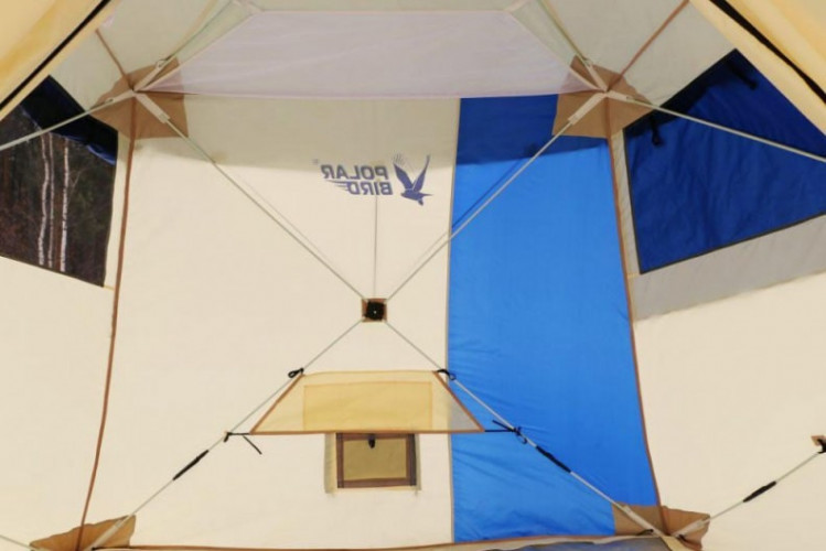 Шатер-тент Polar Bird 4SK Long + Тент-навес в Краснодаре