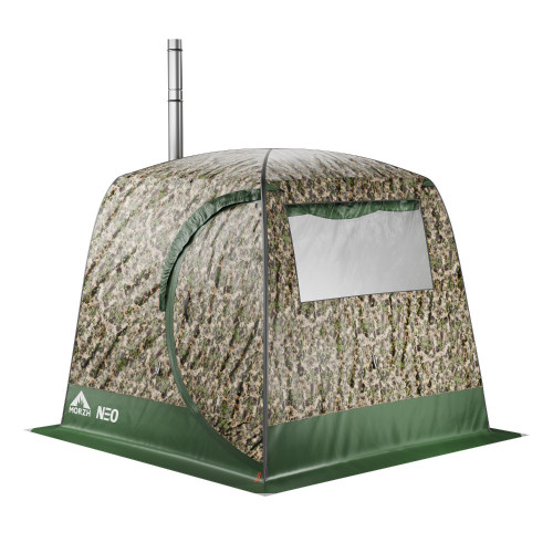 Мобильная баня-палатка МОРЖ LUX XL NEO в Краснодаре