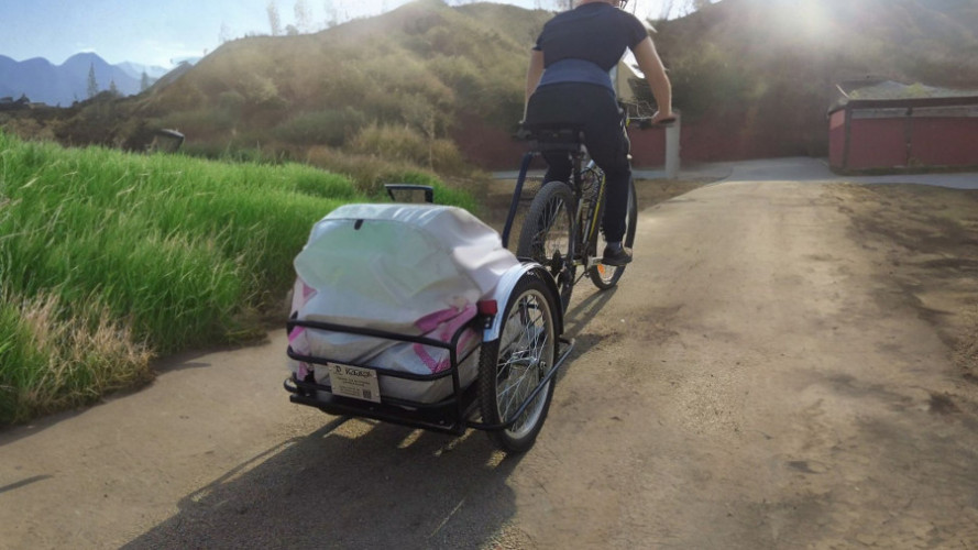 Велоприцеп Кузовок 2.0 в Краснодаре