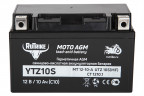 Аккумулятор стартерный для мототехники Rutrike YTZ10S (12V/10Ah) в Краснодаре