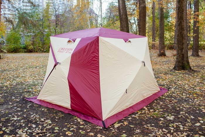 Зимняя палатка для рыбалки Куб Снегирь 4T Long в Краснодаре