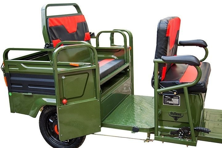 Грузовой электрический трицикл RuTrike Вояж П Трансформер в Краснодаре