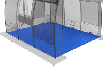 Пол из тарпаулина для палатки бани МОРЖ МАХ-МОРЖ Шатёр в Краснодаре