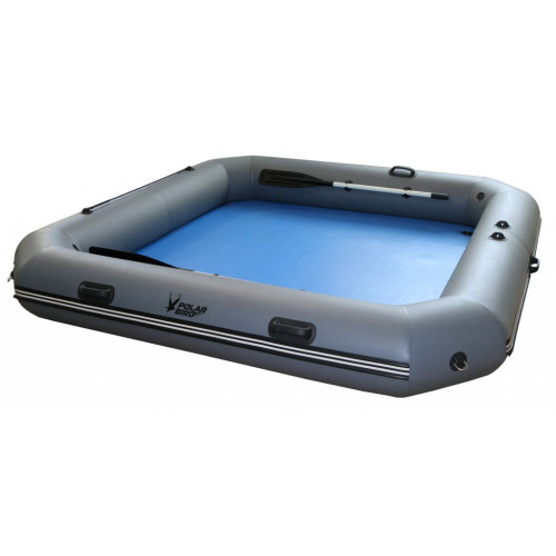 Надувной плот-палатка Polar bird Raft 260+слани стеклокомпозит в Краснодаре