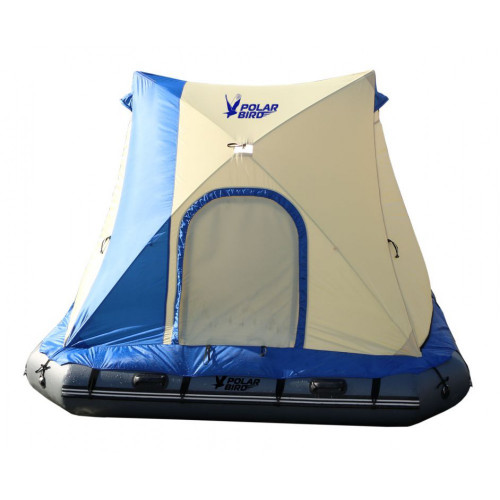 Надувной плот-палатка Polar bird Raft 260+слани стеклокомпозит в Краснодаре