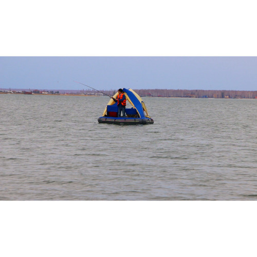 Надувной плот-палатка Polar bird Raft 260+слани стеклокомпозит в Краснодаре