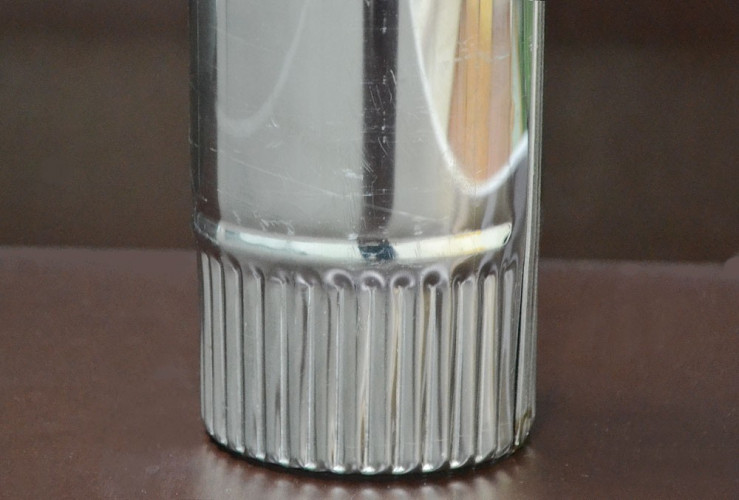 Сегмент трубы дымохода 90 мм. в Краснодаре