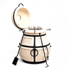 Тандыр Сармат Скиф с откидной крышкой