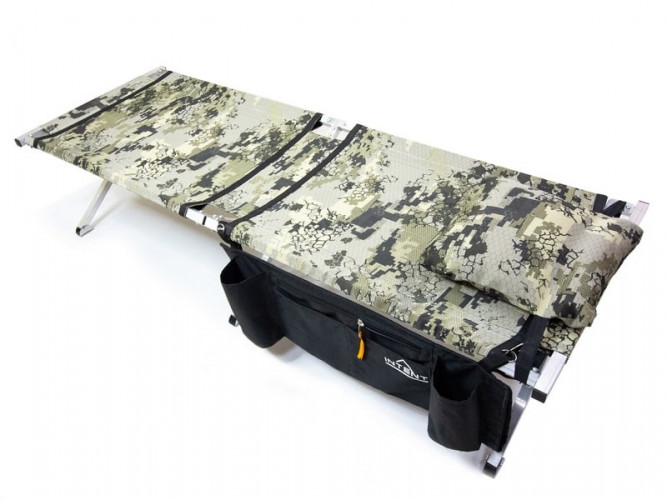 Раскладушка алюминиевая INTENT PLUS 190х65х40 в Краснодаре