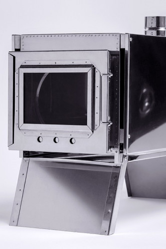 Печь-камин Инвент средняя в Краснодаре