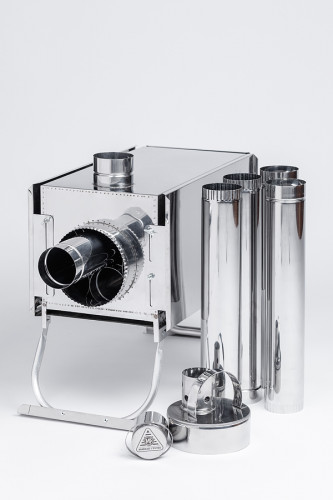 Печь Инвент экономка средняя с регулирующимися экранами в сумке в Краснодаре