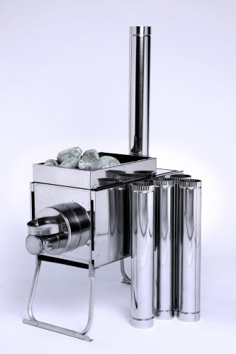 Печь Инвент Экономка средняя со стац. экранами в сумке в Краснодаре