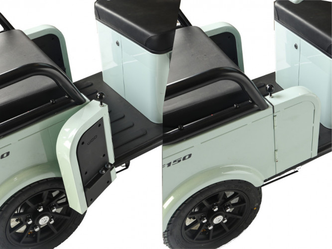 Пассажирский электротрицикл Wanshida LC-F150 в Краснодаре