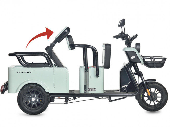 Пассажирский электротрицикл Wanshida LC-F150 в Краснодаре