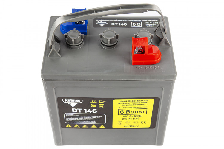 Тяговый аккумулятор RuTrike WET DT146 (T-145) 6V170A/H C3 в Краснодаре