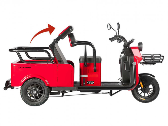 Пассажирский электротрицикл Wanshida LC-F200 в Краснодаре