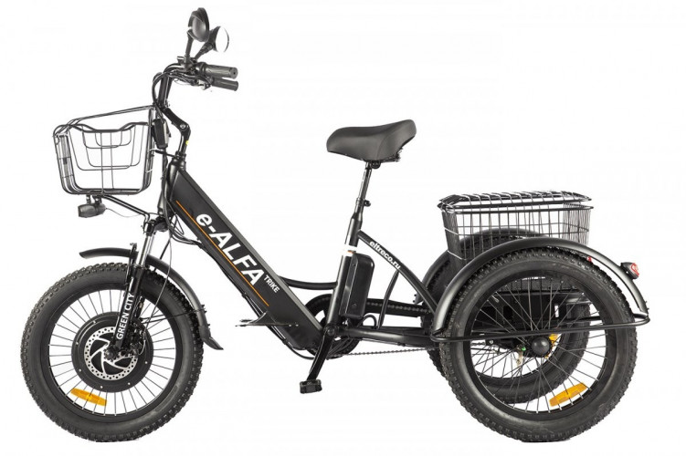 Электрофэтбайк Eltreco Green City e-ALFA Trike в Краснодаре