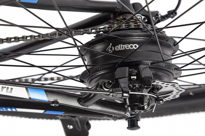 Мотор-колесо Eltreco 48V 1000W LCD 26" АКБ 48V 10А/ч в Краснодаре