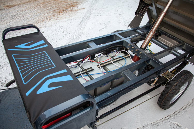 Грузовая электрическая тележка Rutrike Титан 2000 Гидравлика в Краснодаре