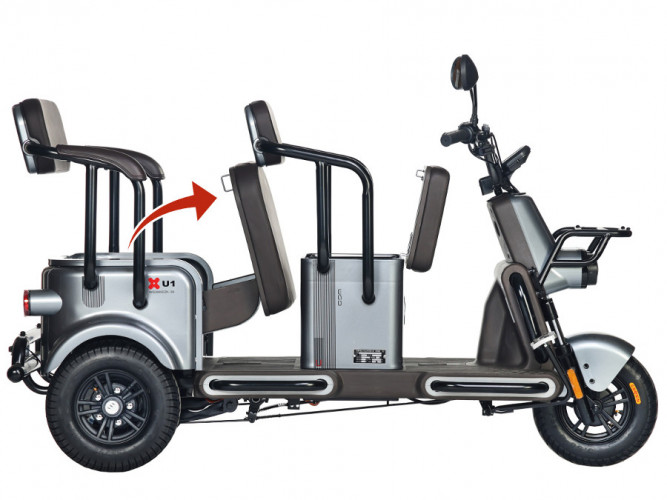 Пассажирский электротрицикл Wanshida U1-X в Краснодаре