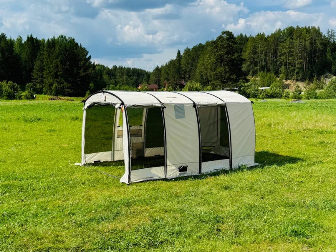 Шатер - Мобильная баня-палатка Морж Shelter XL в Краснодаре