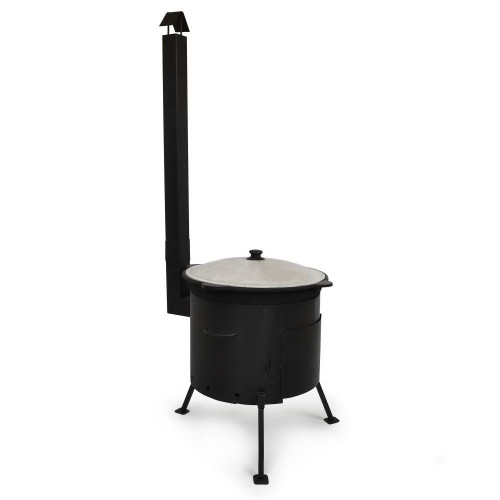 Печь с трубой под казан 12 литров, 360 мм в Краснодаре