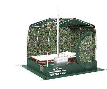 Мобильная баня ТЕРМА-20 в Краснодаре