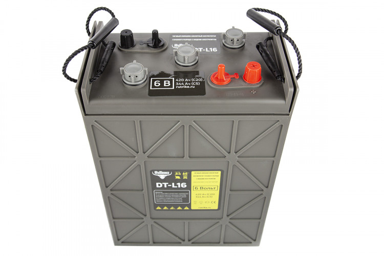 Тяговый аккумулятор RuTrike WET DTL16 (L16H-AC) 6V275A/H C3 в Краснодаре