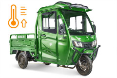 Электротрицикл Rutrike КАРГО Кабина обогрев 1500 грузовой Электротрицикл Rutrike КАРГО Кабина обогрев 1500 грузовой