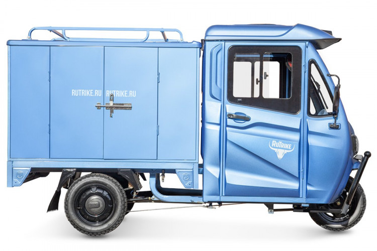 Электротрицикл Rutrike КАРГО Кабина Дуал обогрев 1500 фургон в Краснодаре
