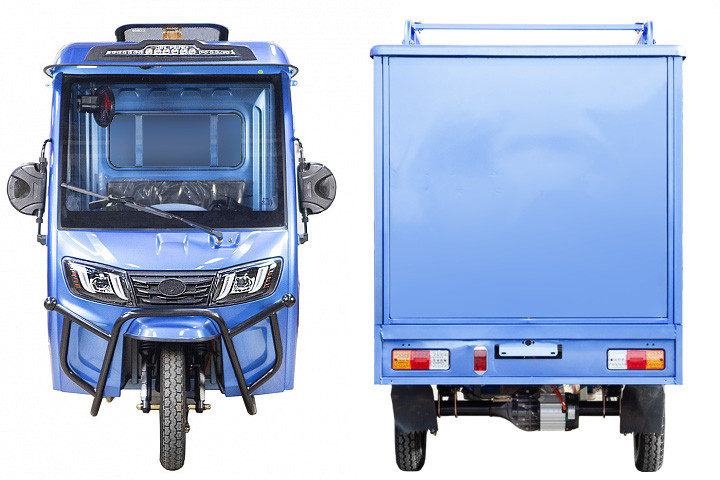 Электротрицикл Rutrike КАРГО Кабина Дуал обогрев 1500 фургон в Краснодаре