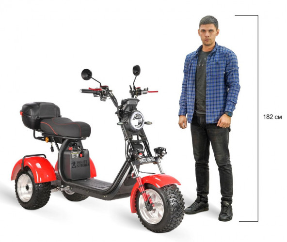 Электроскутер White Siberia IKRA 5000W в Краснодаре