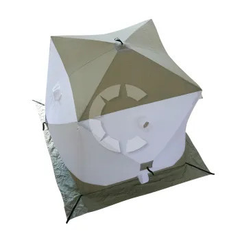 Палатка зимняя куб СЛЕДОПЫТ Premium 1.8x1.8 в Краснодаре