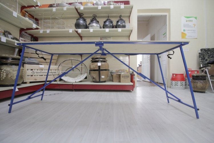 Полок складной Intent ПС-700 для мобильной бани в Краснодаре