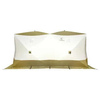 Палатка зимняя куб СЛЕДОПЫТ Premium Дубль в Краснодаре