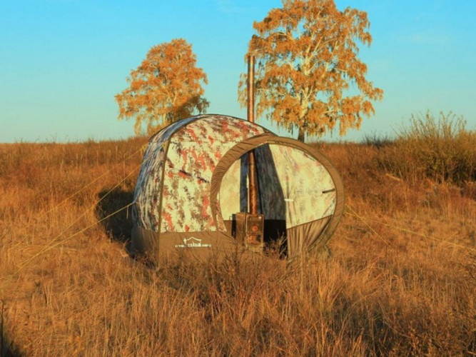 Мобильная баня ТЕРМА-10 с 1 окном (походная) в Краснодаре